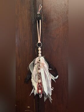 Artisan Handmade Ribbon Tassel for Bags/Keychain/car
Boho Romantic Whimsey